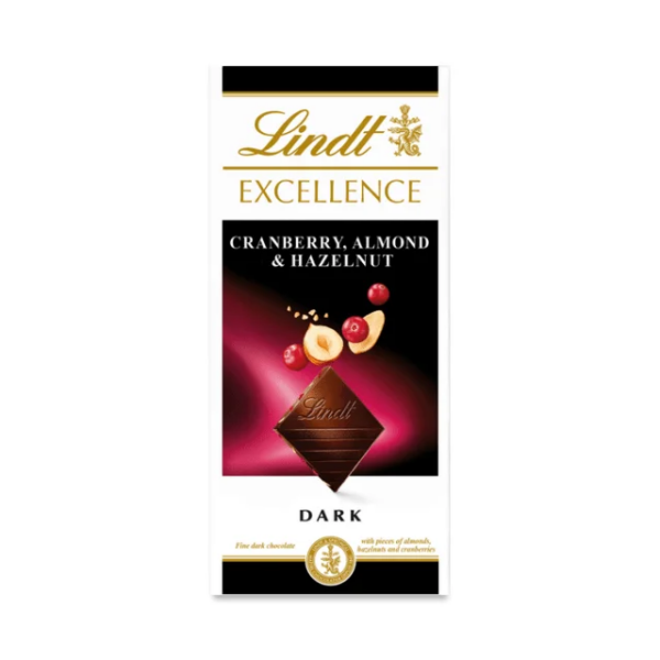 lindt excellence cranberry almonds hazelnut dark price in bd